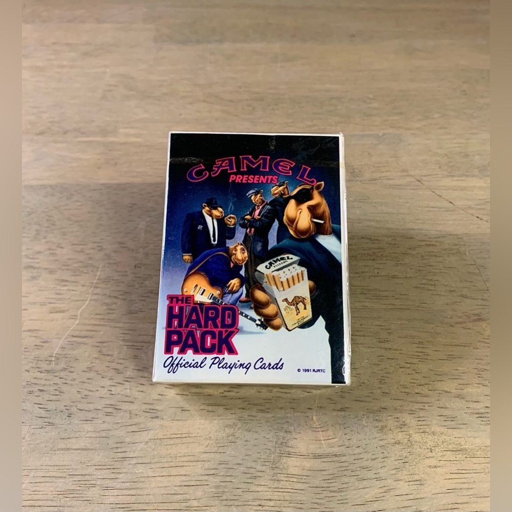 1991 Camel Cigarettes Camel Joe The Hard Pack‎ Official Playing Cards Sealed